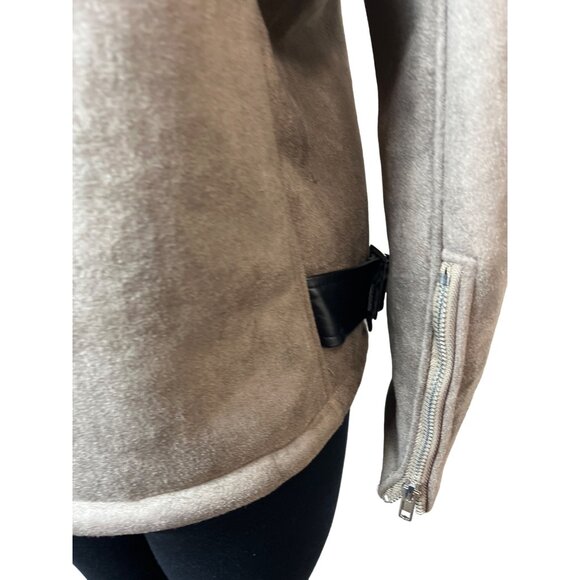 JCL by Nasty Gal Women's Brown "All Fur You" Faux Fur Jacket Sz M - NWT - Picture 5 of 9